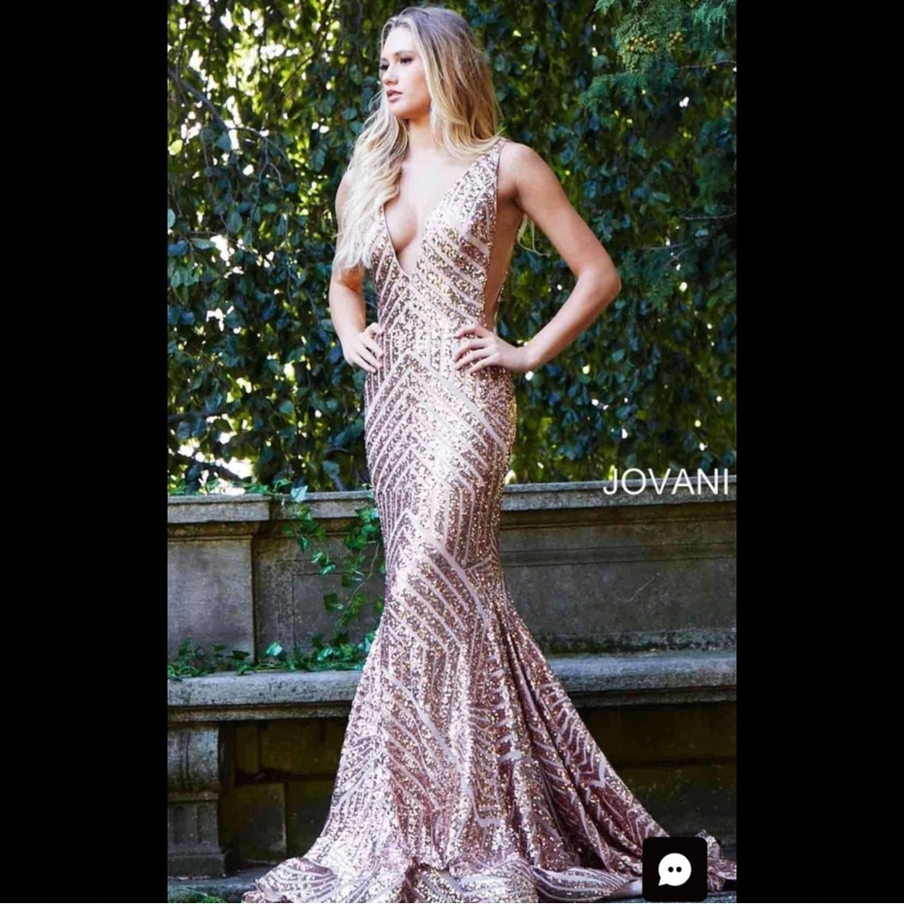 Jovani Sequin Evening Gown